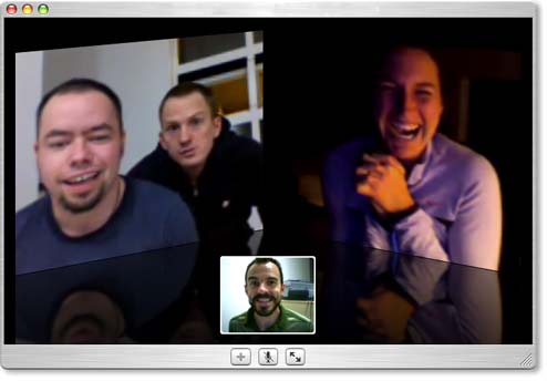 iChat with 3 people